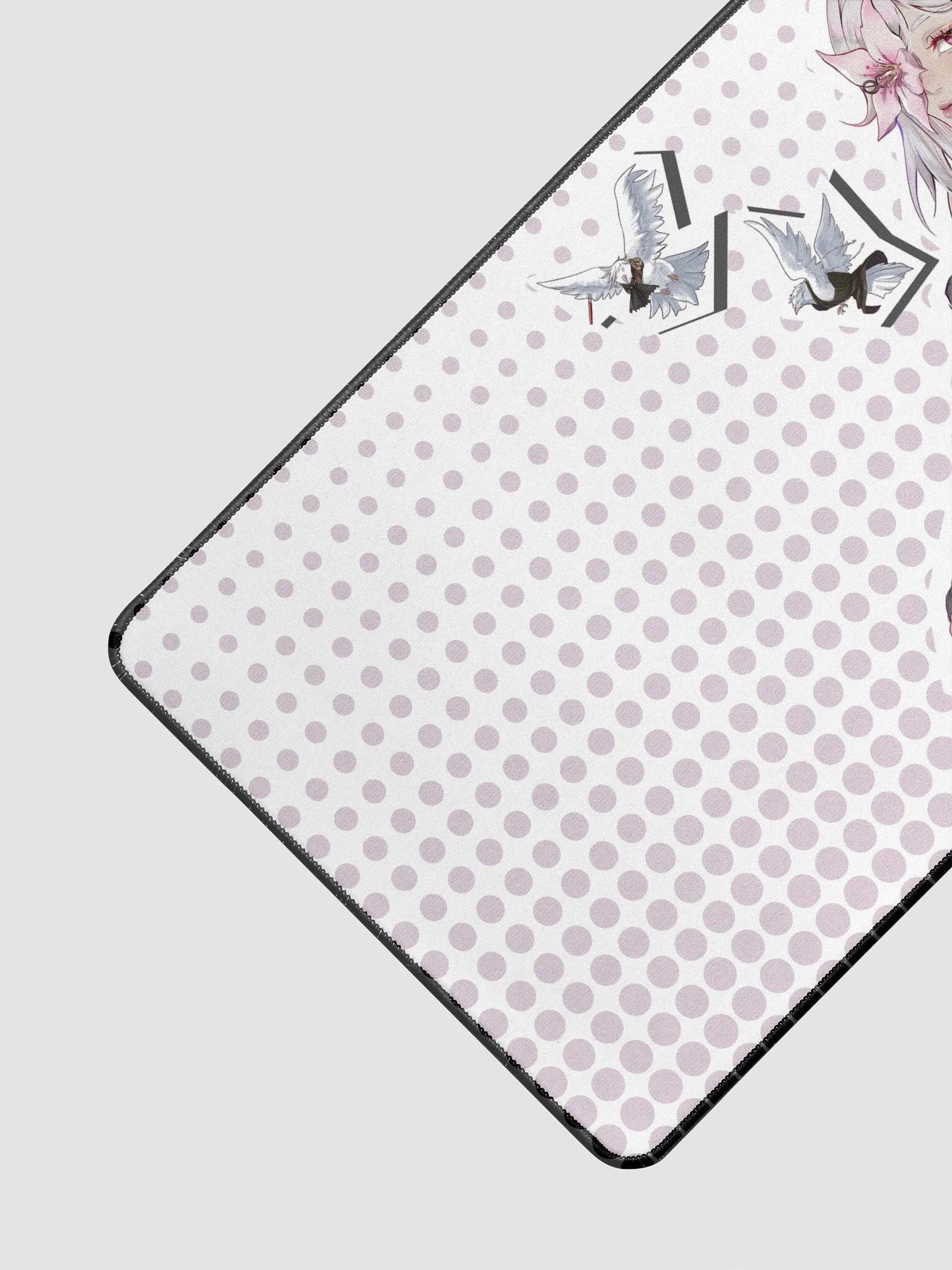 LZ's pigeons white mousepad product image (3)
