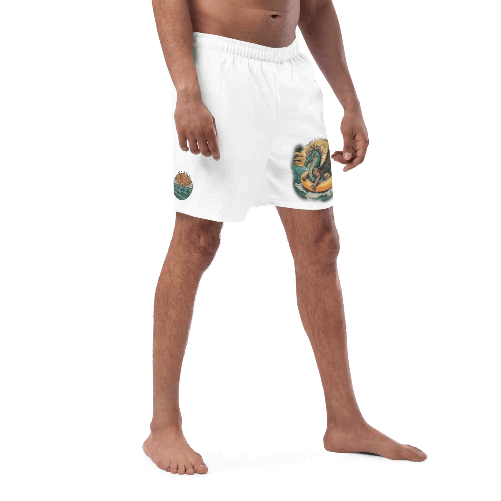 Dragon All-Over Swim Trunks product image (8)