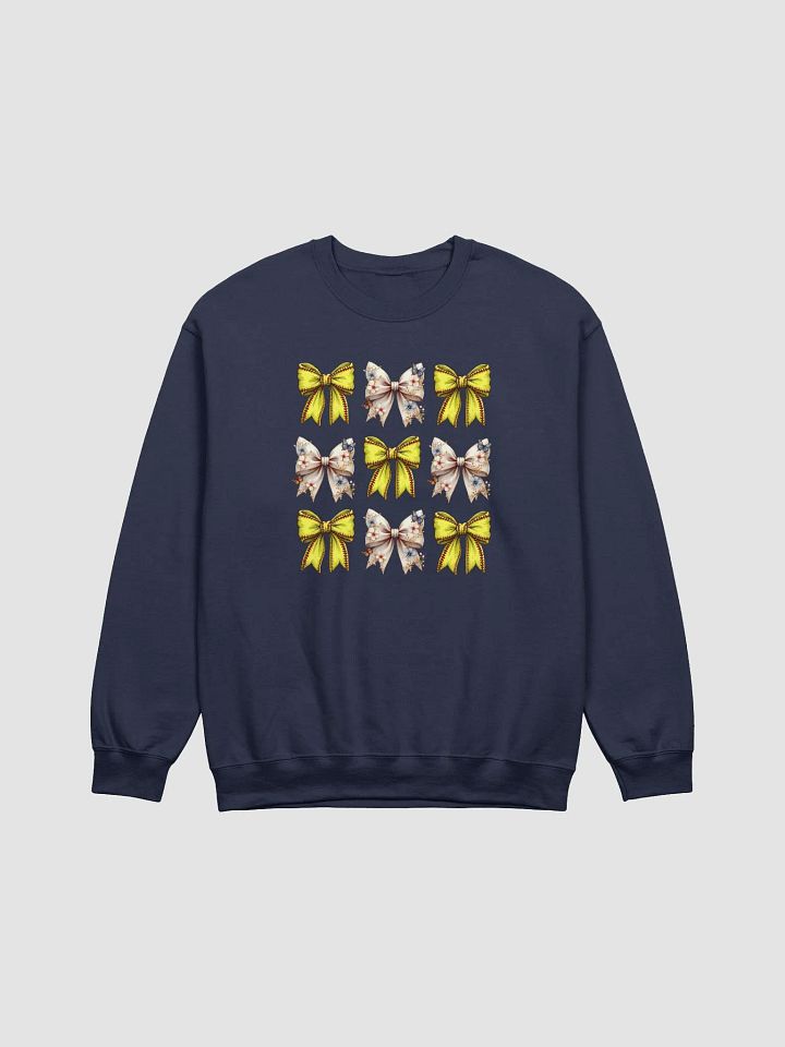 Spring Bows Softball Cozy Classic Crewneck Sweatshirt product image (1)