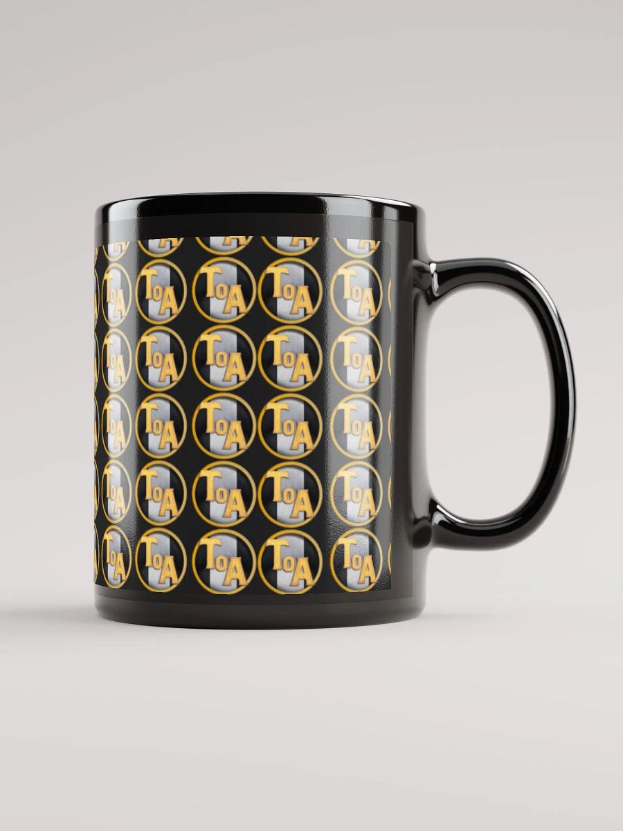 Tournament of Ages - Small Logo - Black Glossy Mug product image (1)