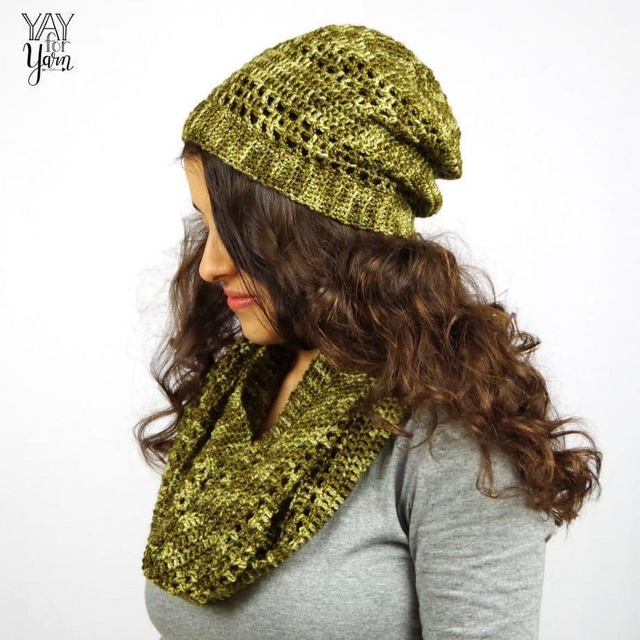 Dots & Dashes Cowl - PDF Crochet Pattern + Video Tutorial product image (3)