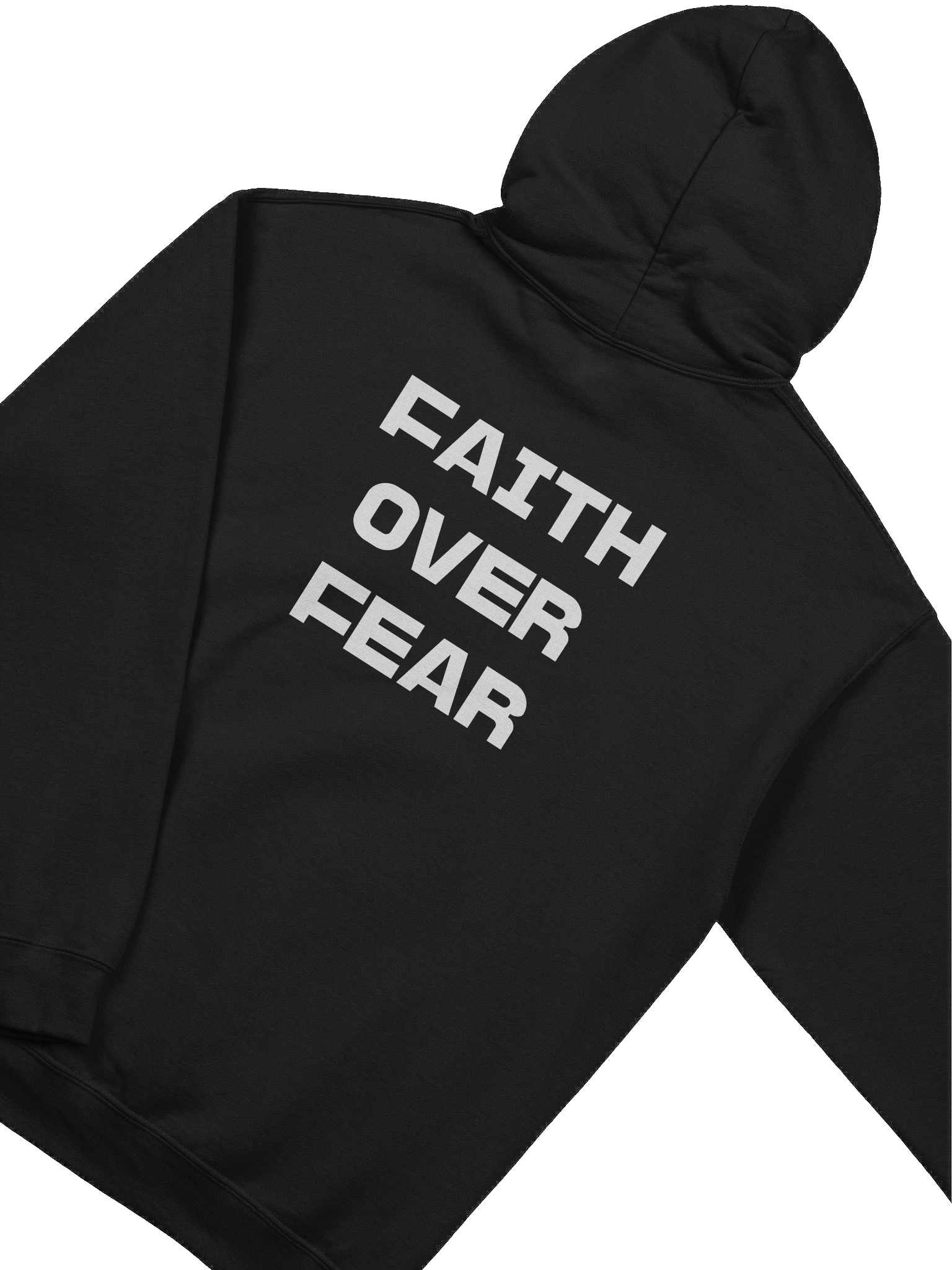 YHWH Bold Faith Hoodie - "Faith over Fear" product image (1)