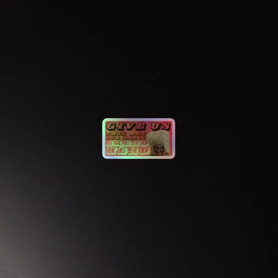 Holo Bread Head Sticker product image (3)