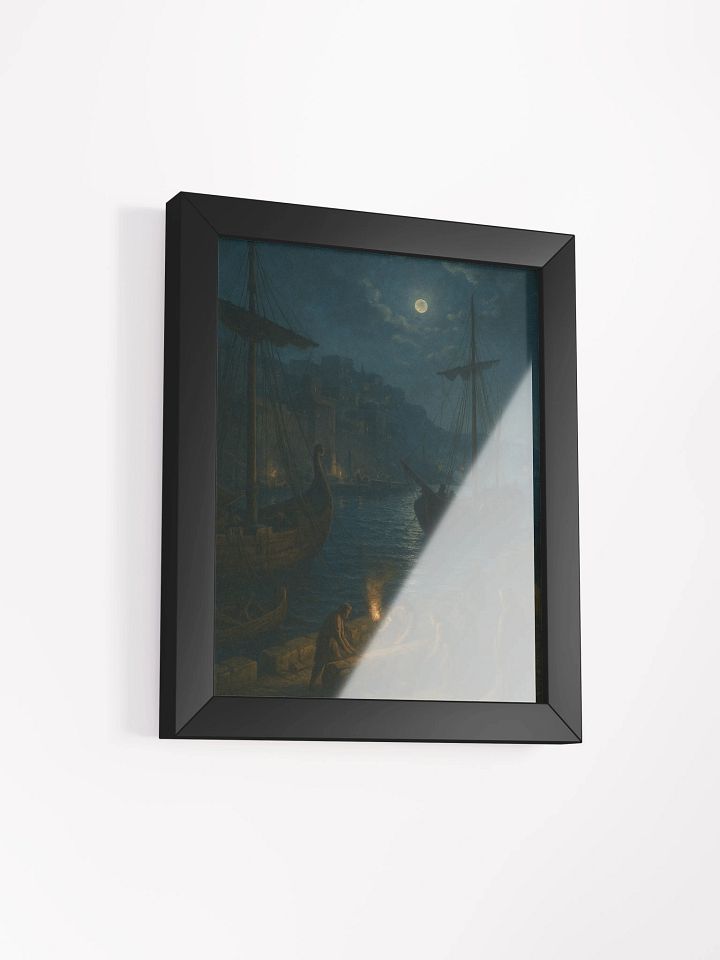Torchlight at the Threshold – Framed Matte Print product image (2)