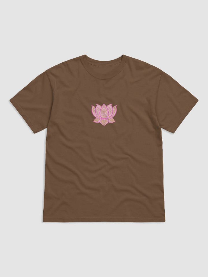Lotus Eye Gold Embellished T-Shirt product image (1)