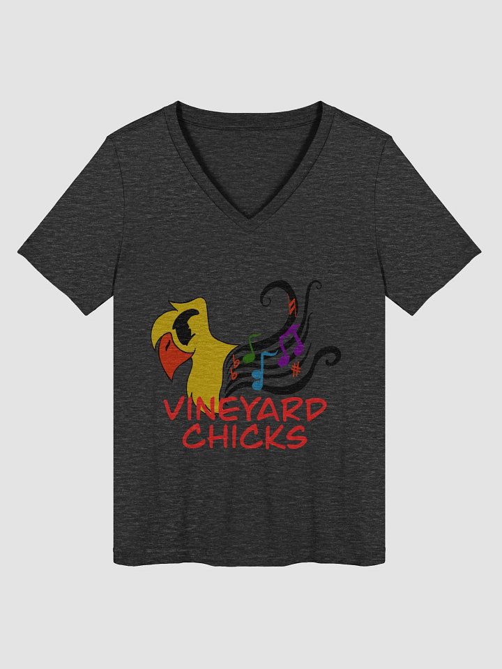 Vineyard Chicks Logo Relaxed V-Neck Tee product image (5)