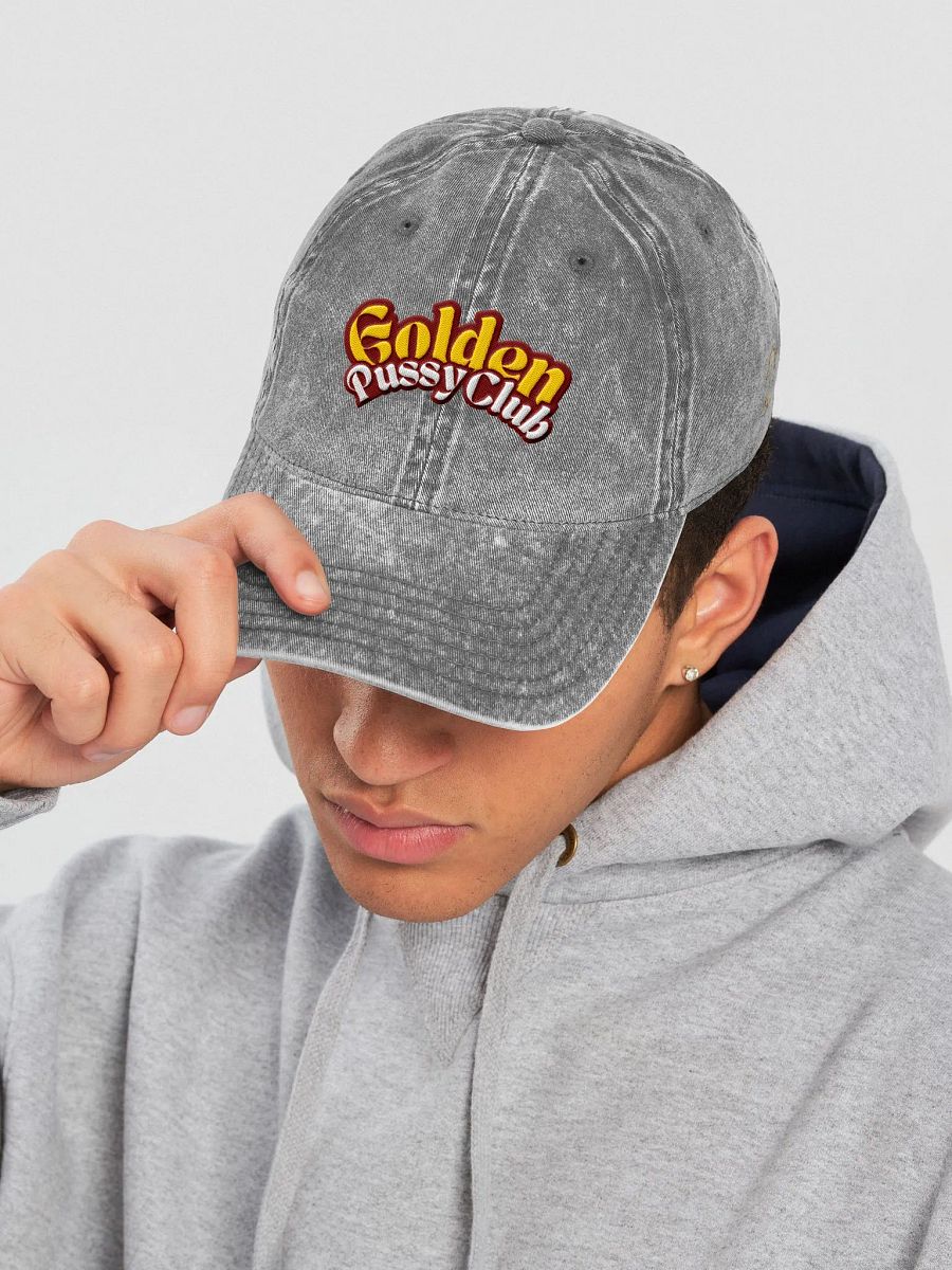 GOLDEN PUSSY CLUB vintage wash dad hat product image (7)