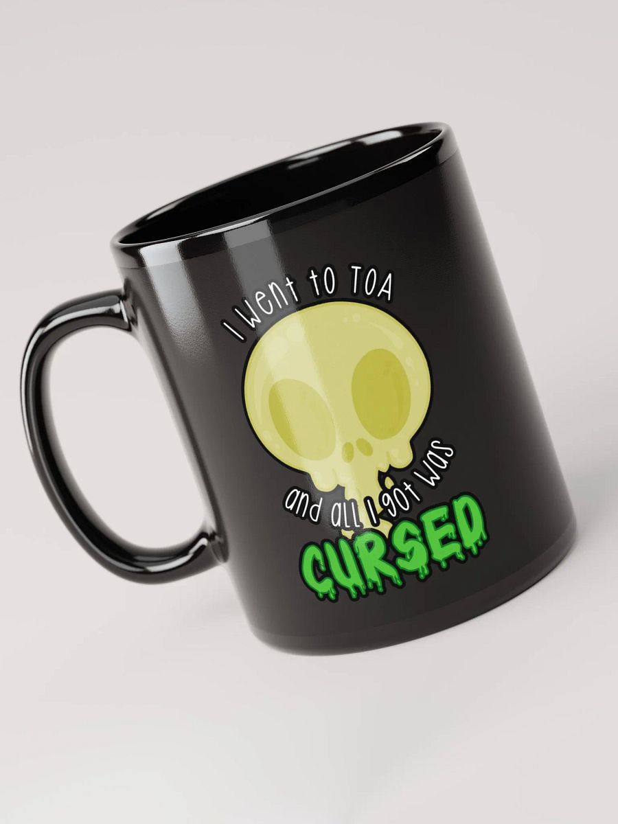All I Got Was Cursed - Rogue - Black Glossy Mug product image (3)