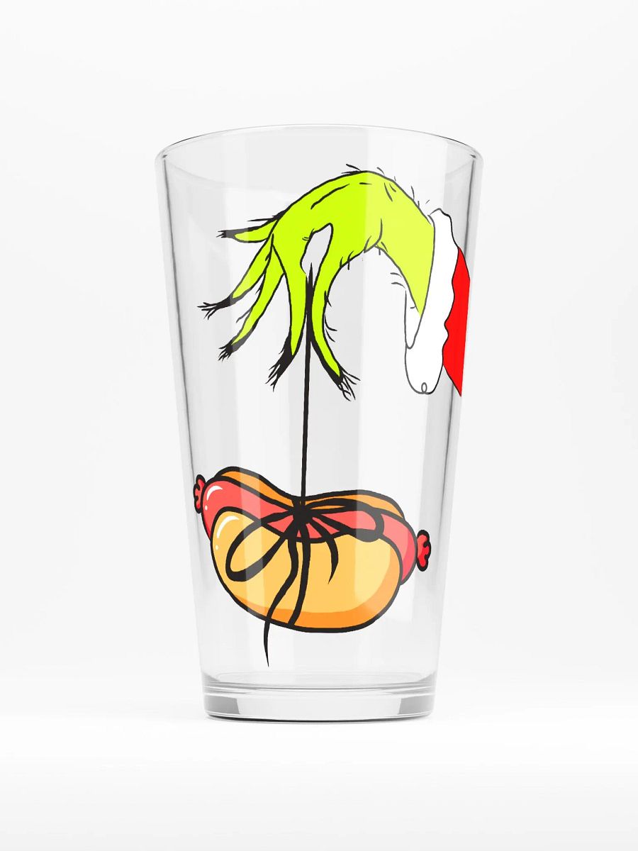 Grinch Dog Pint Glass product image (1)