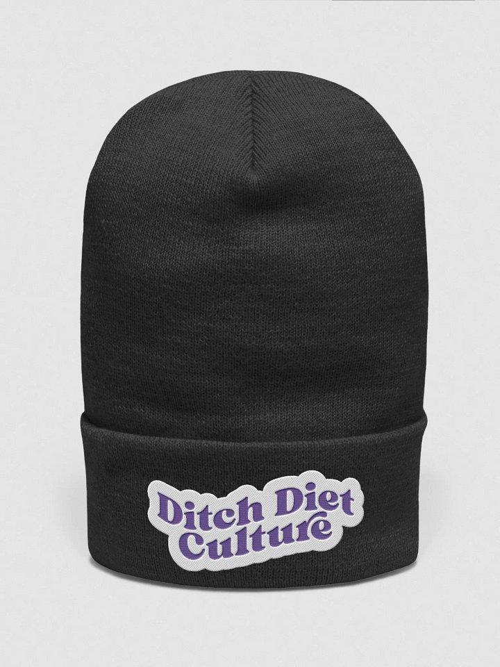 Ditch Diet Culture Beanie product image (1)