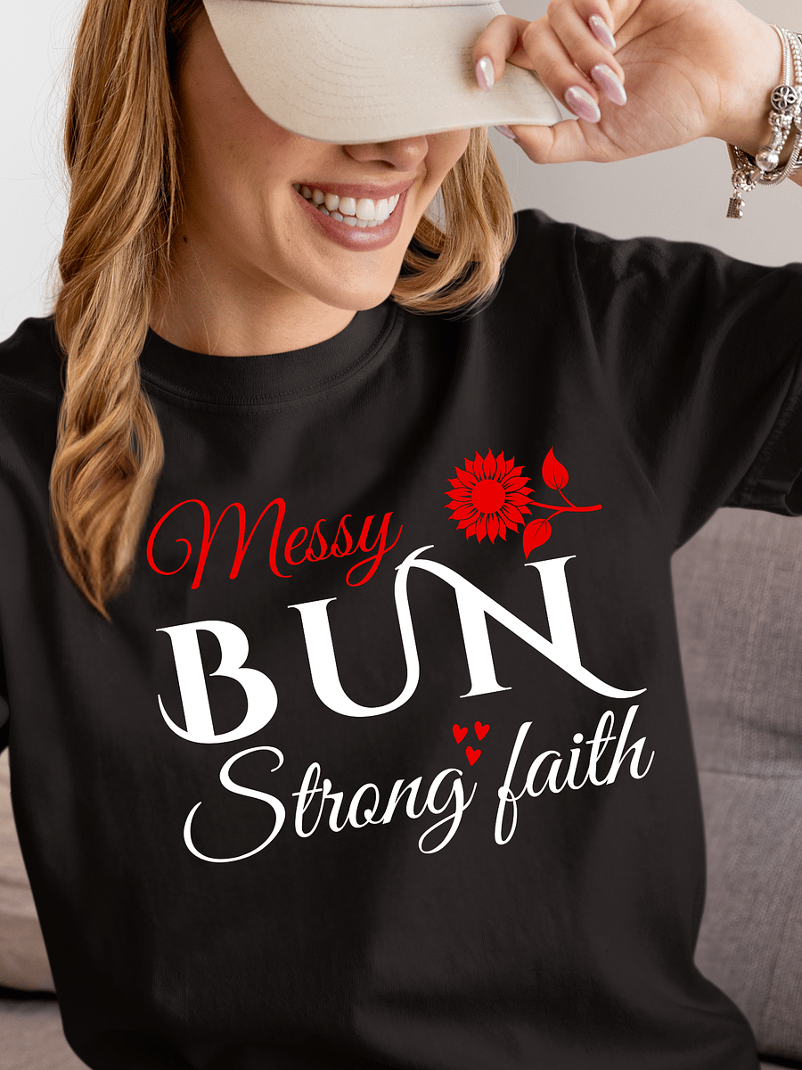 Strong Faith Comfort Colors T-shirt. product image (10)