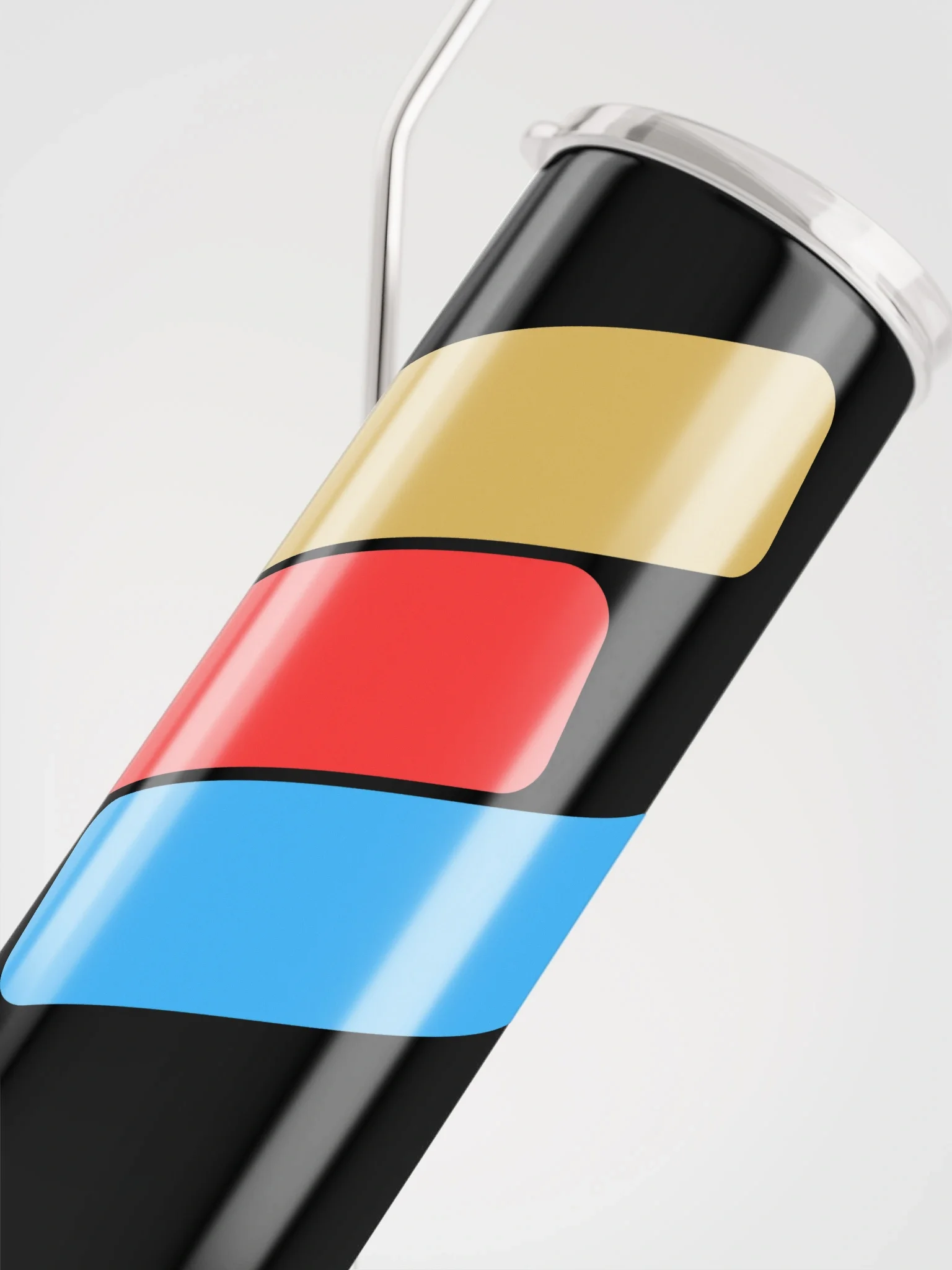 Eco-Friendly Stainless Steel Tumbler with Reusable Straw product image (4)