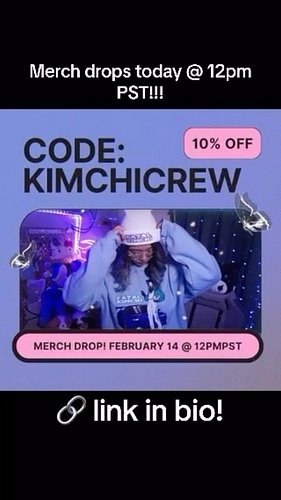 ⚡️MERCH DROP IS LIVE⚡️
🔥limited release! 
🔗 Link in Bio! 
Use code: KIMCHICREW 
.
.
.
#fatalkimchi #merchdrop #limitededition