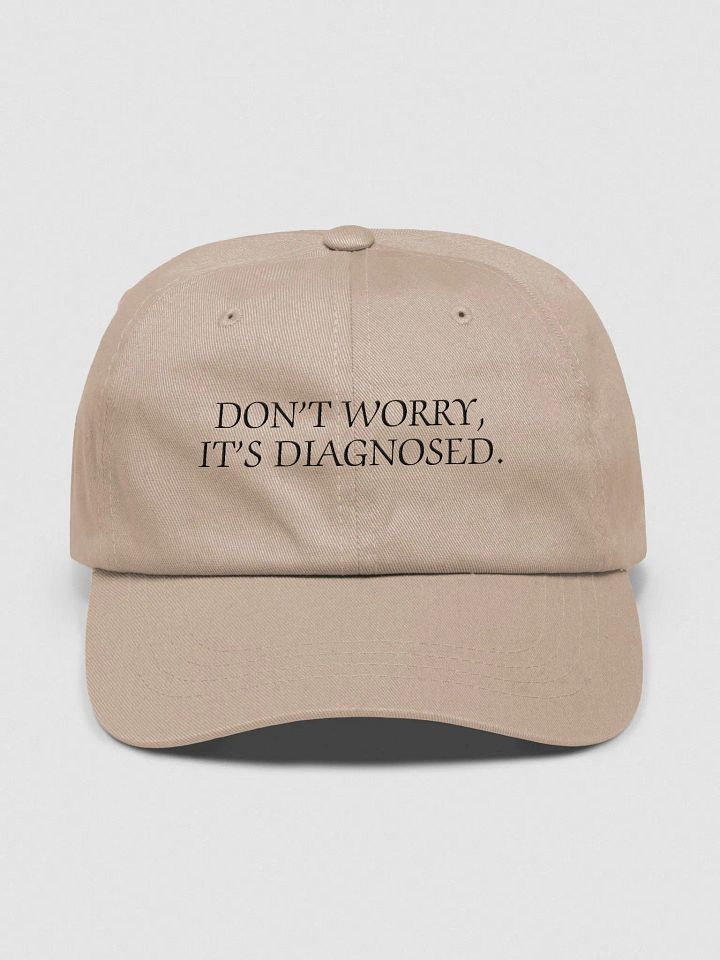 DW, IT'S DIAGNOSED. (black thread) classic dad hat product image (49)