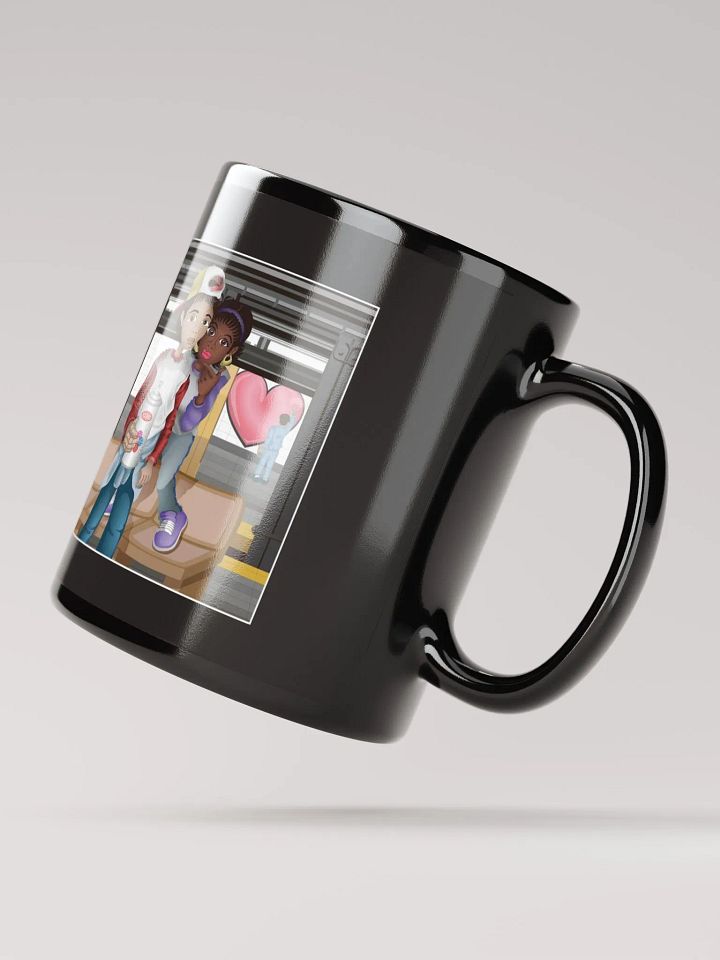 Graffiti Couple Mug - Black product image (4)