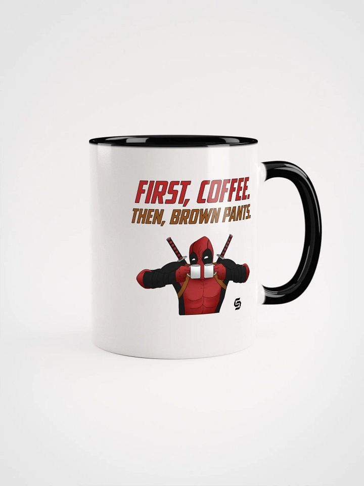 Deadpool Brown Pants Coffee Mug product image (1)