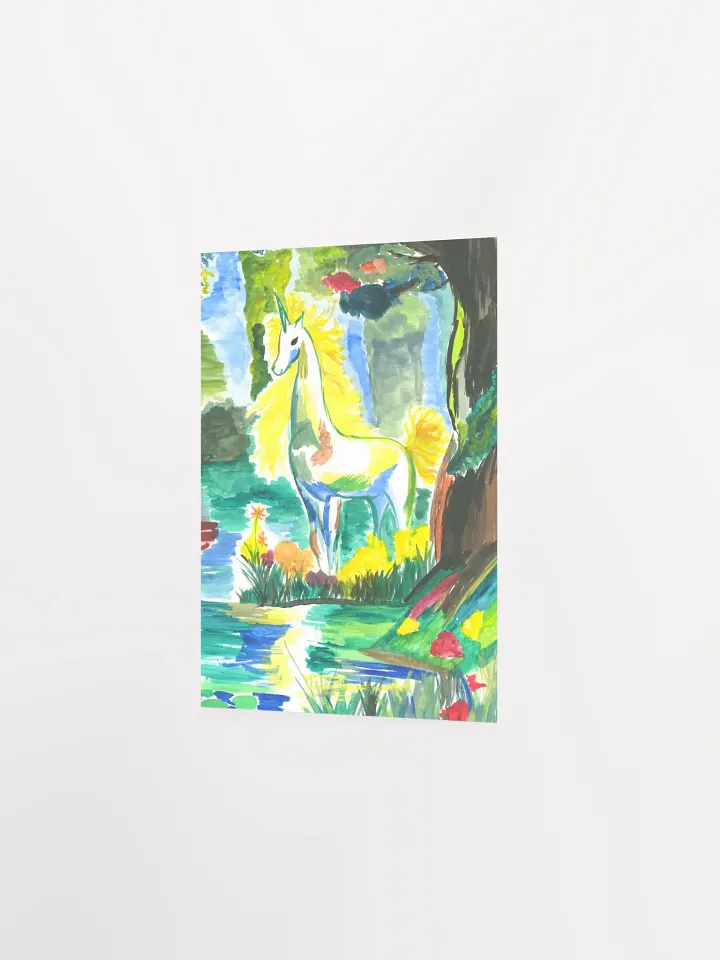 Unicorn In Paradise Art Print product image (6)