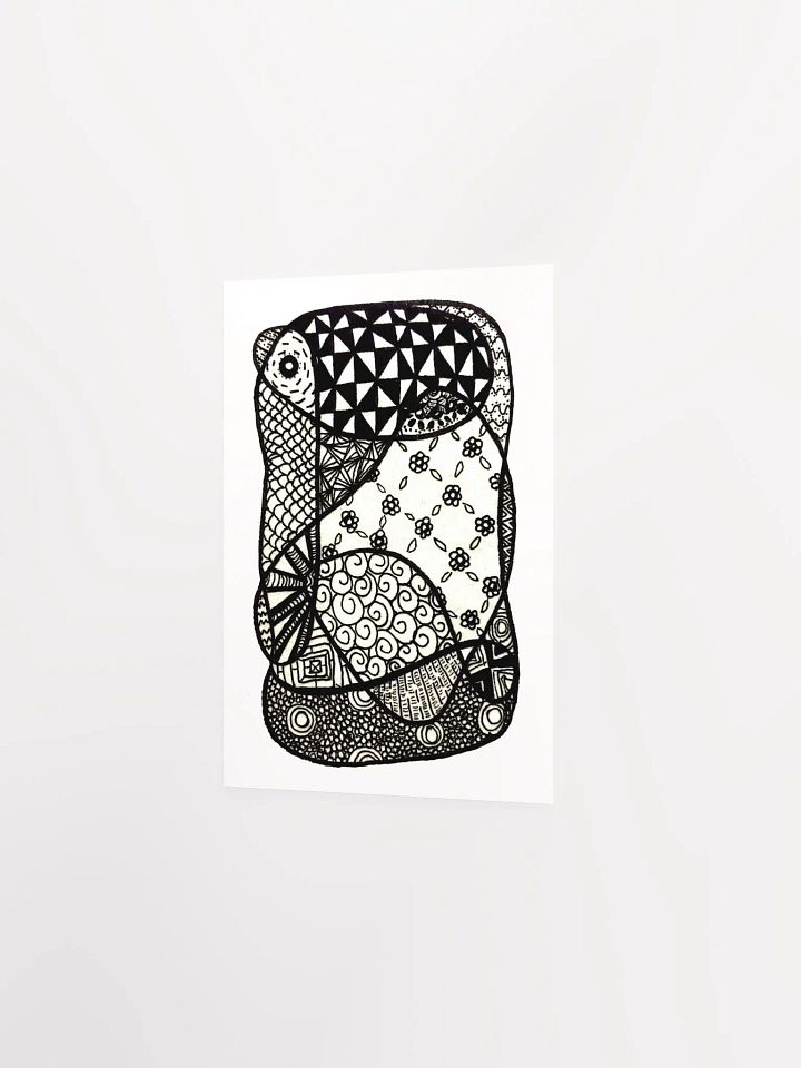Doodle Design Dream Matte Poster product image (7)