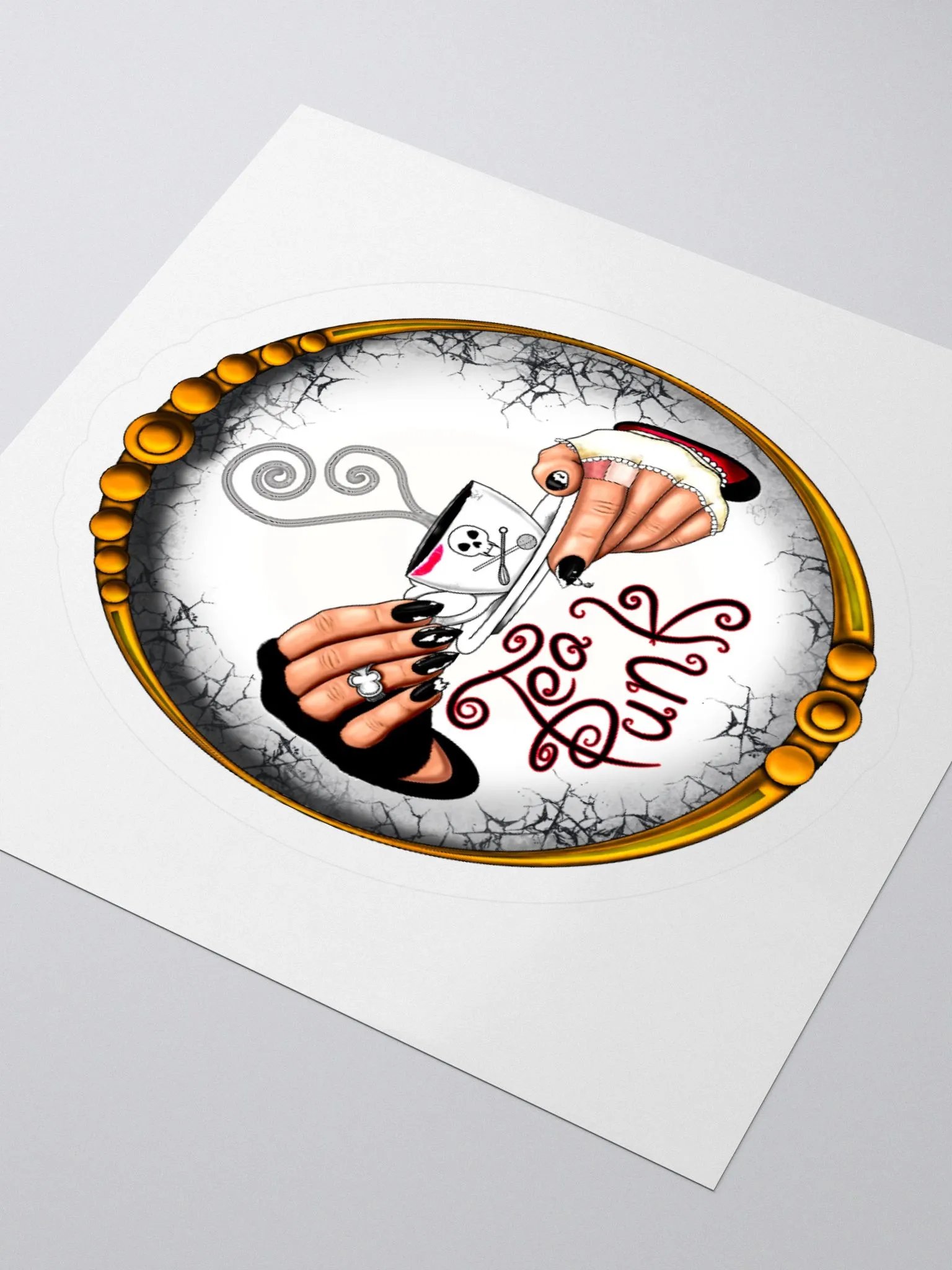 Tea Punk Sticker product image (7)