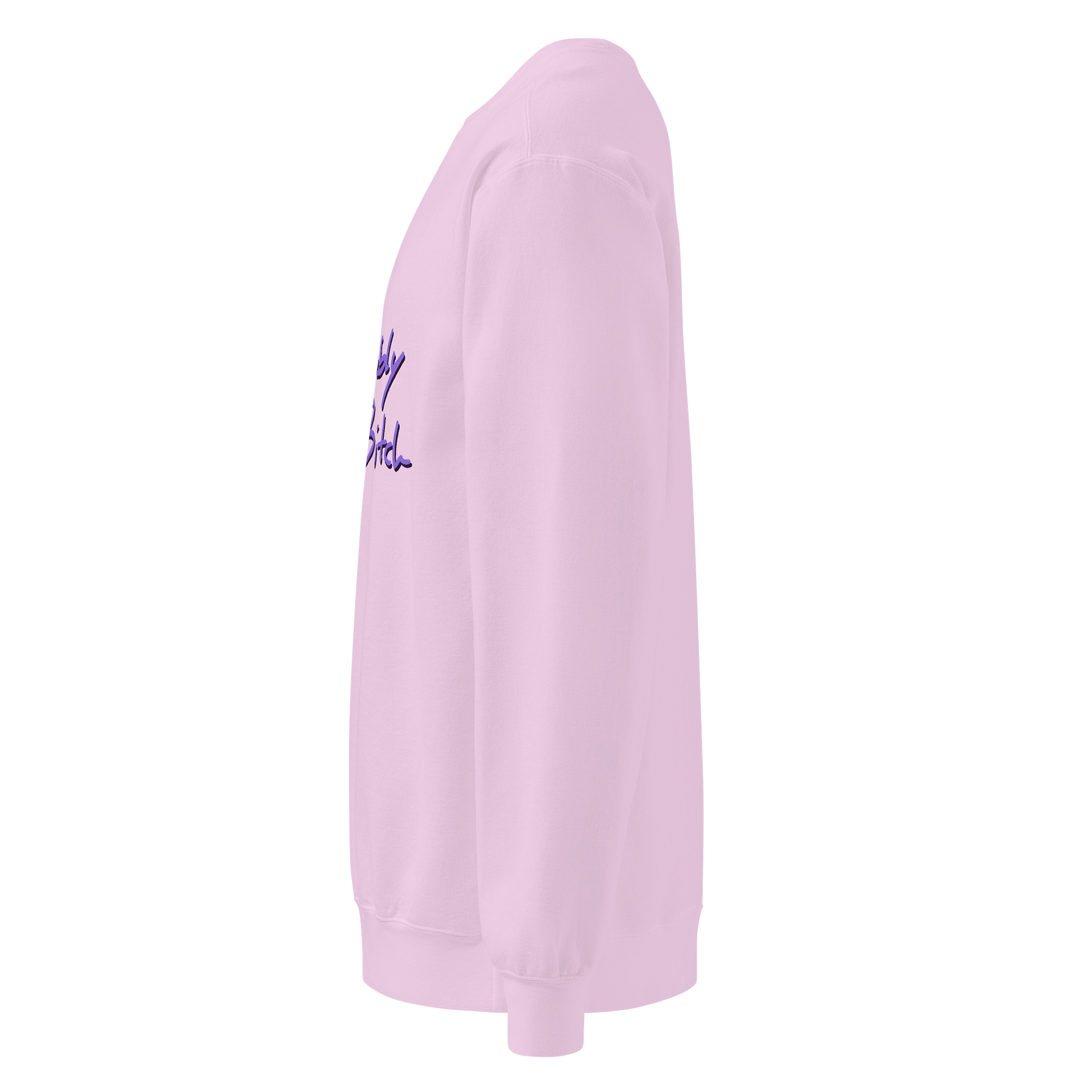 Bubbly and a B (violet shadow design) comfort crew product image (3)