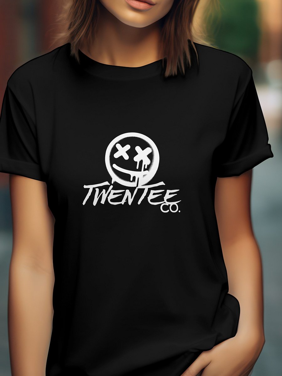Women's TwenTee Brand Logo T-Shirt product image (1)
