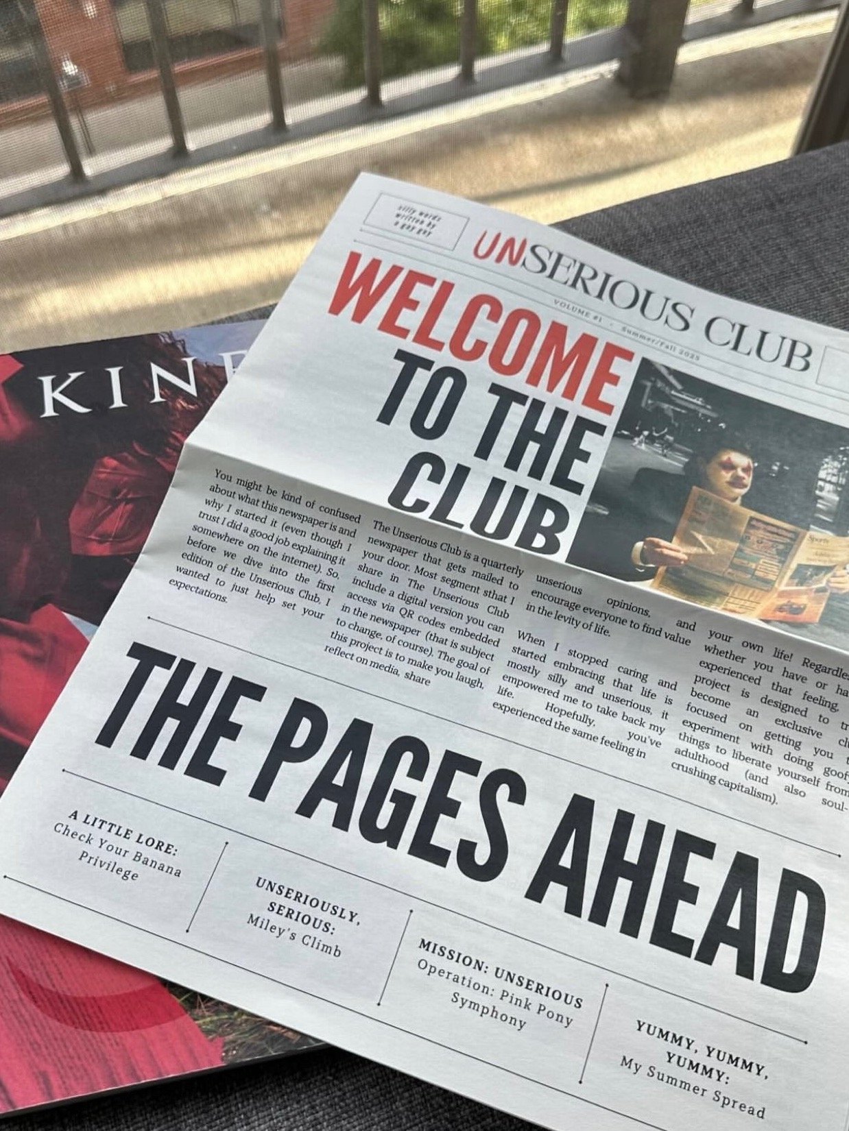 The Unserious Club - Vol 2 - On Identity and Community product image (2)