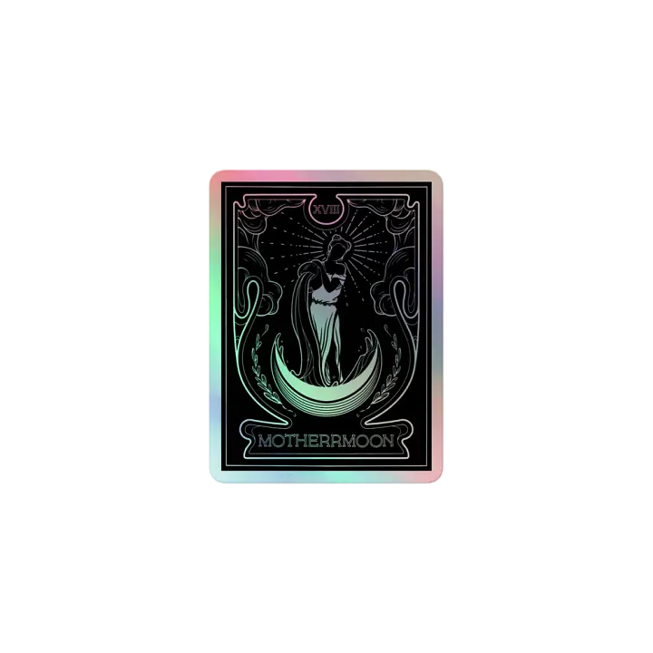 MM 𝖙𝖆𝖗𝖔𝖙 holographic sticker product image (1)