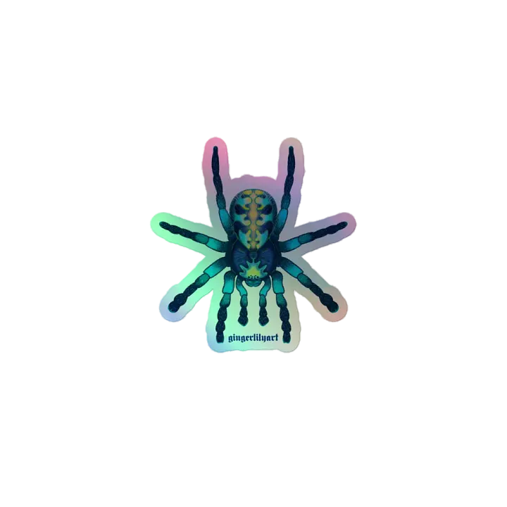 blue tarantula sticker product image (1)