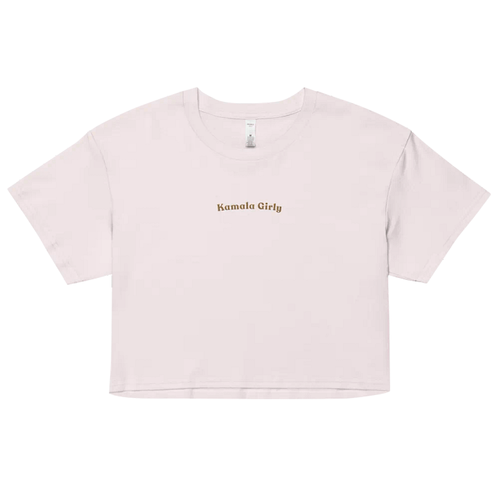 Kamala Girly Crop Top (Dark Font) product image (21)