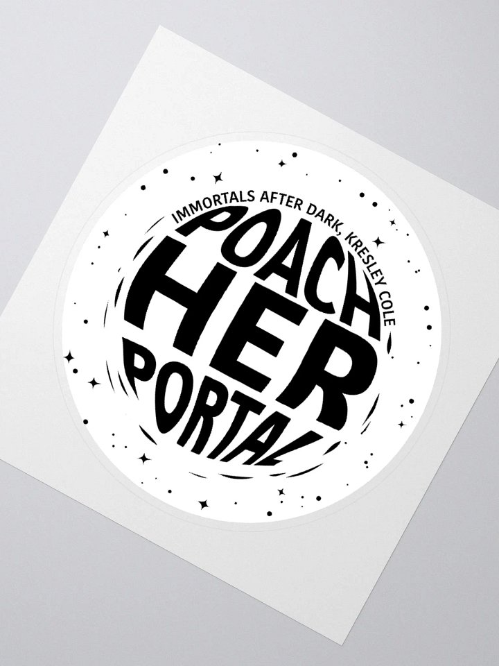 Poach Her Portal Sticker product image (2)
