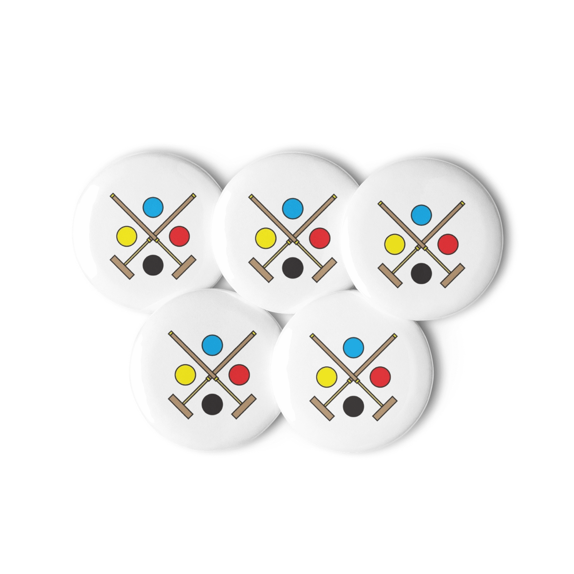 MALLET CLUB PINS 5 PACK product image (2)