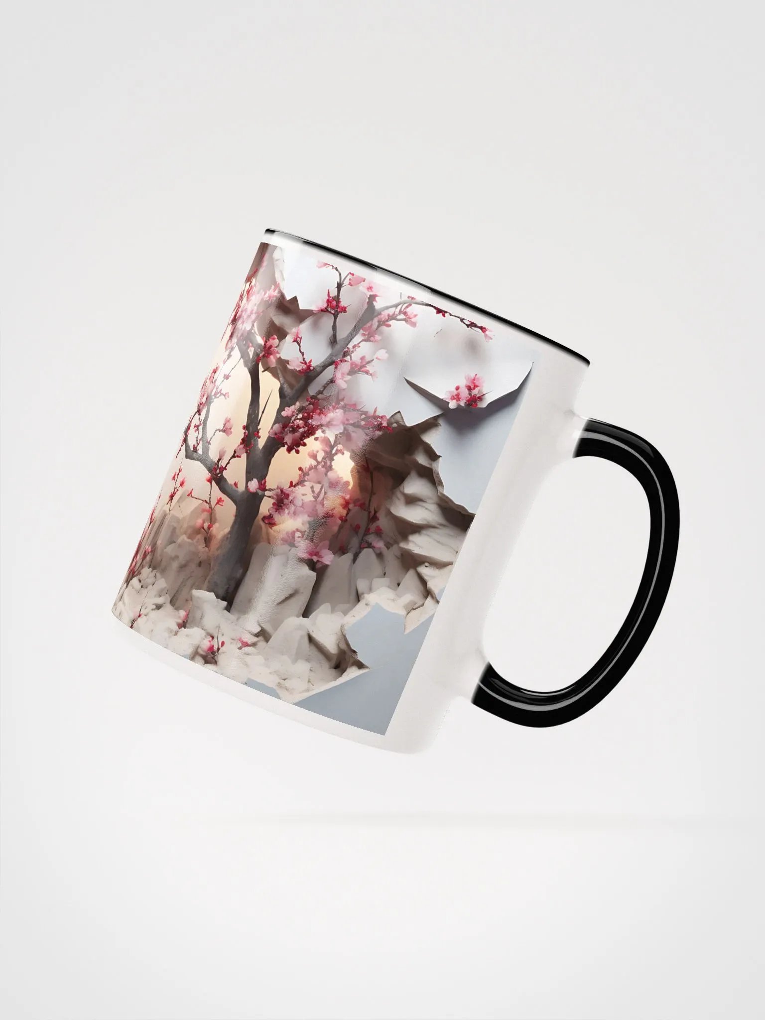3D Tranquil Japanese Garden Ceramic Mug product image (2)