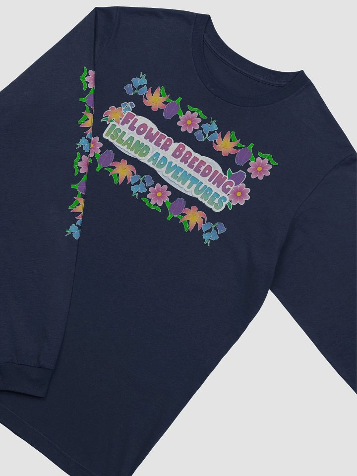 Flowery Flower Breeding Island Adventures - long sleeve tee with flowery sleeves product image (41)
