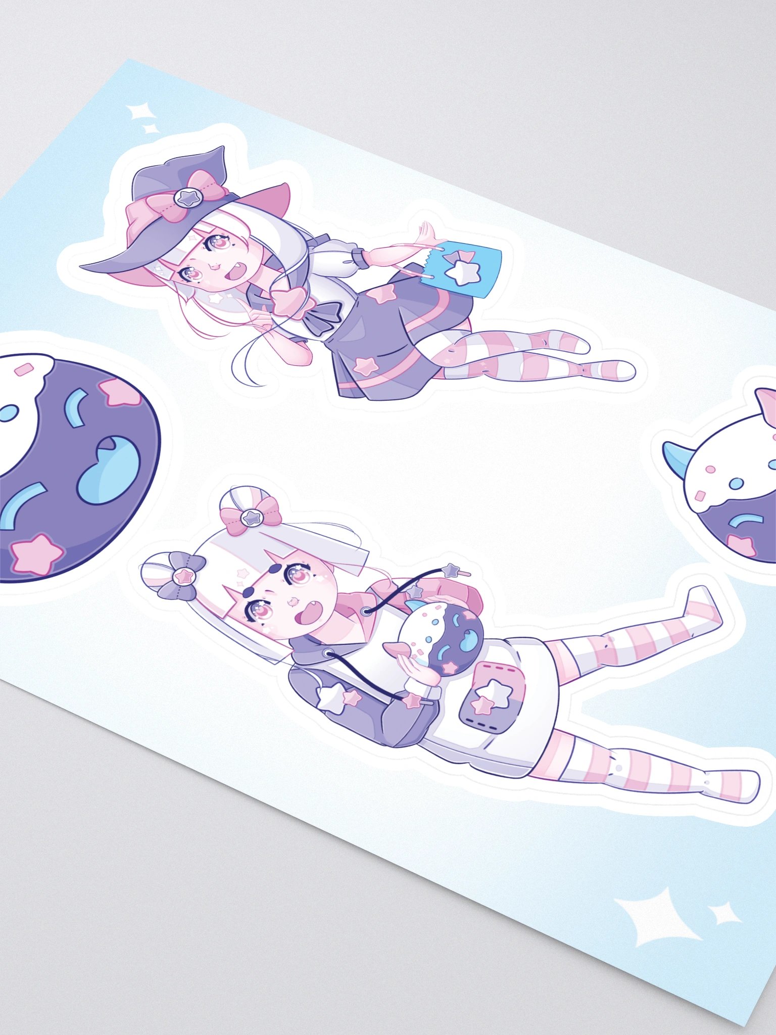Sticker Sheet • CandiCat Chibi Trick or Treat product image (2)