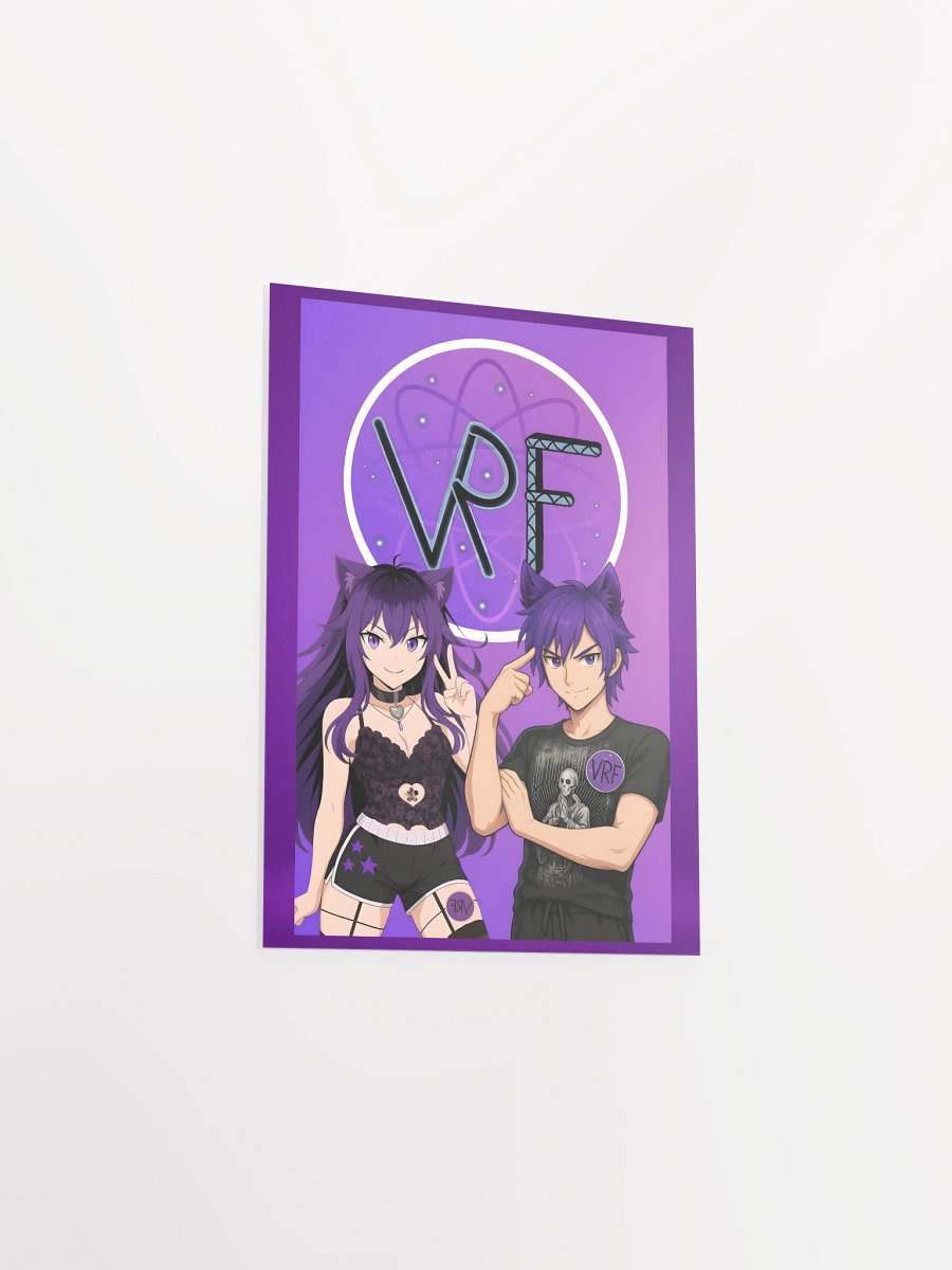 Daz and Sassy VRF Logo Matte Poster product image (8)