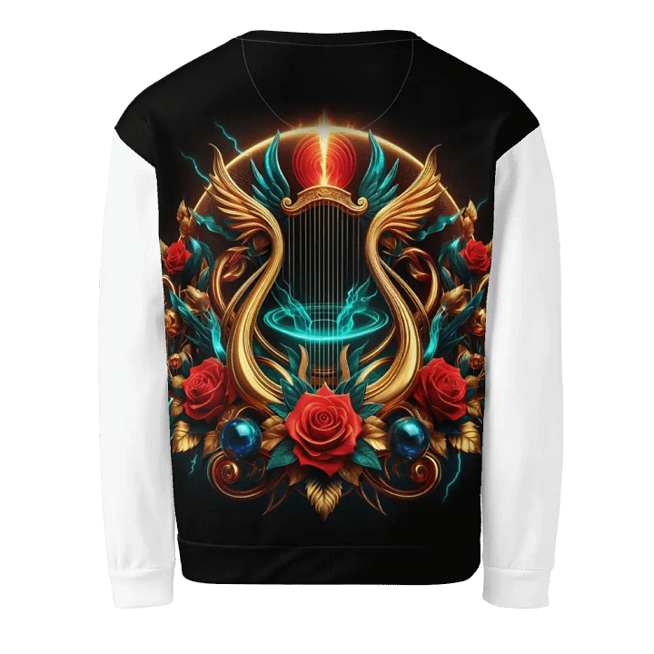 Mystical Golden Harp - Unisex Sweatshirt #20 product image (2)