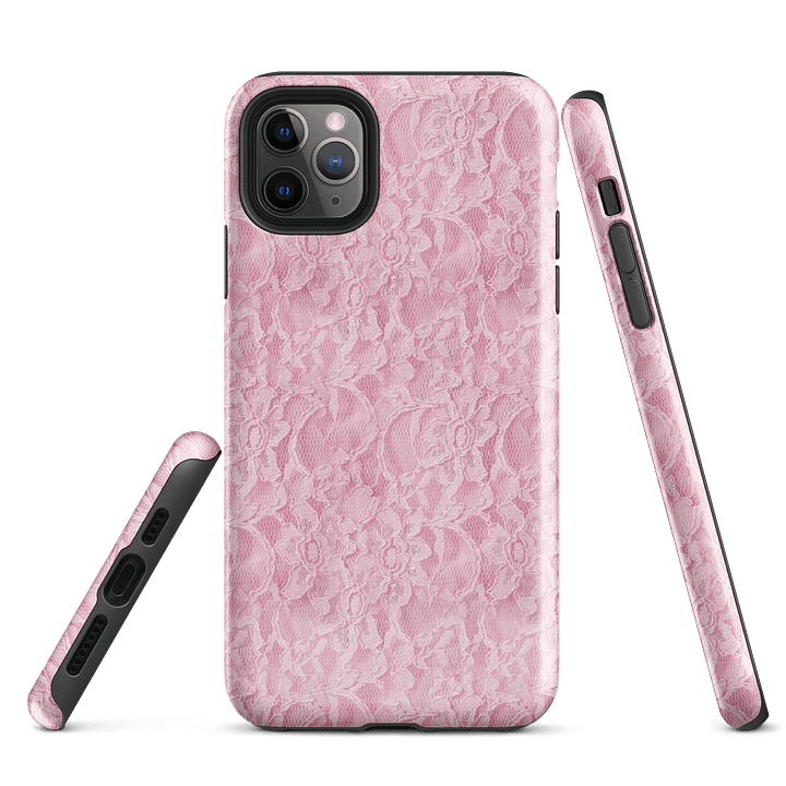 Sweetheart Lace Pink Phone Case product image (1)