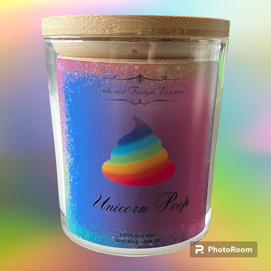 Unicorn Poop Candle 7oz product image (1)