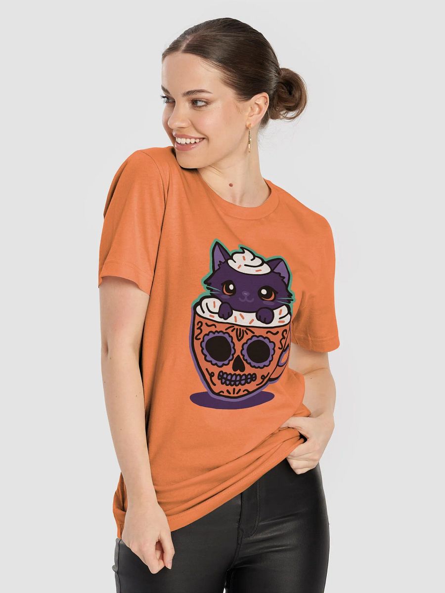 Sugar Skull Kitten Mug Supersoft Classic Fit T-Shirt product image (2)