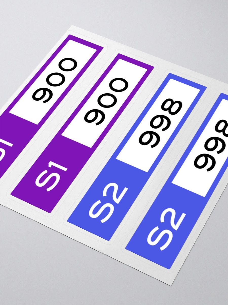 S1 / S2 sticker set product image (3)