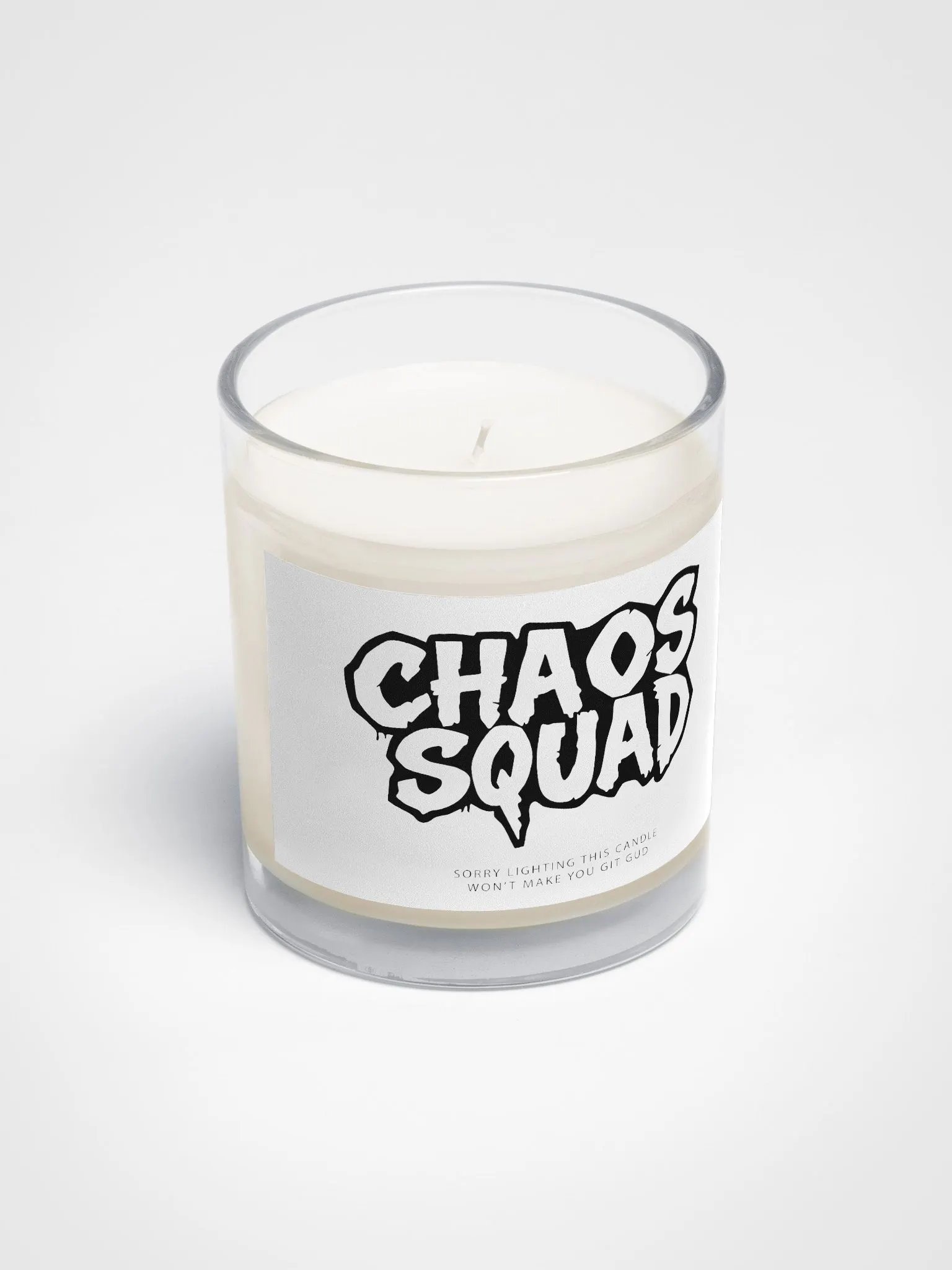 LIGHTING THIS CANDLE WON'T MAKE YOU GIT GUD GIFT CANDLE product image (3)