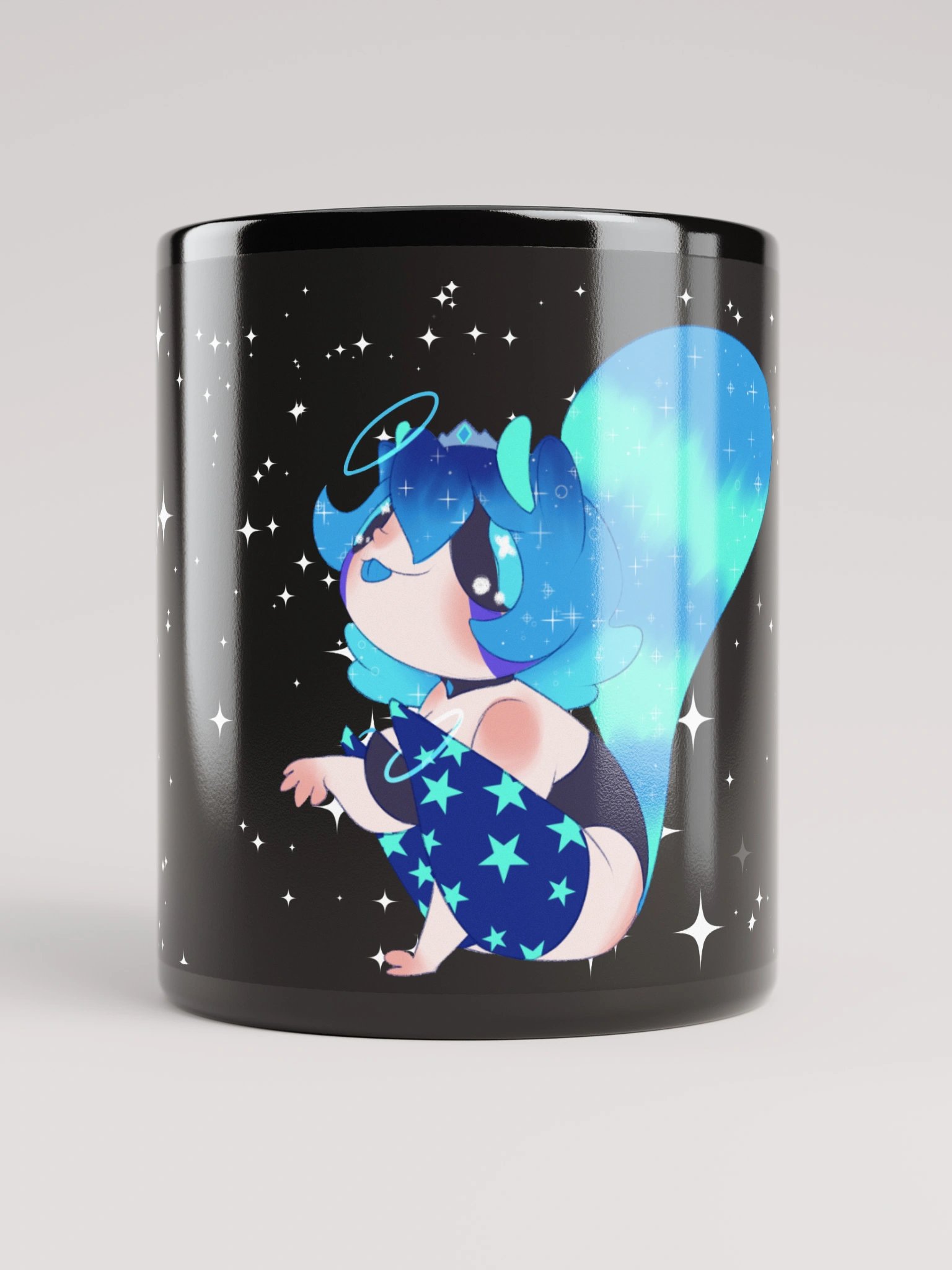Princess Trashi buttscoot space mug product image (5)