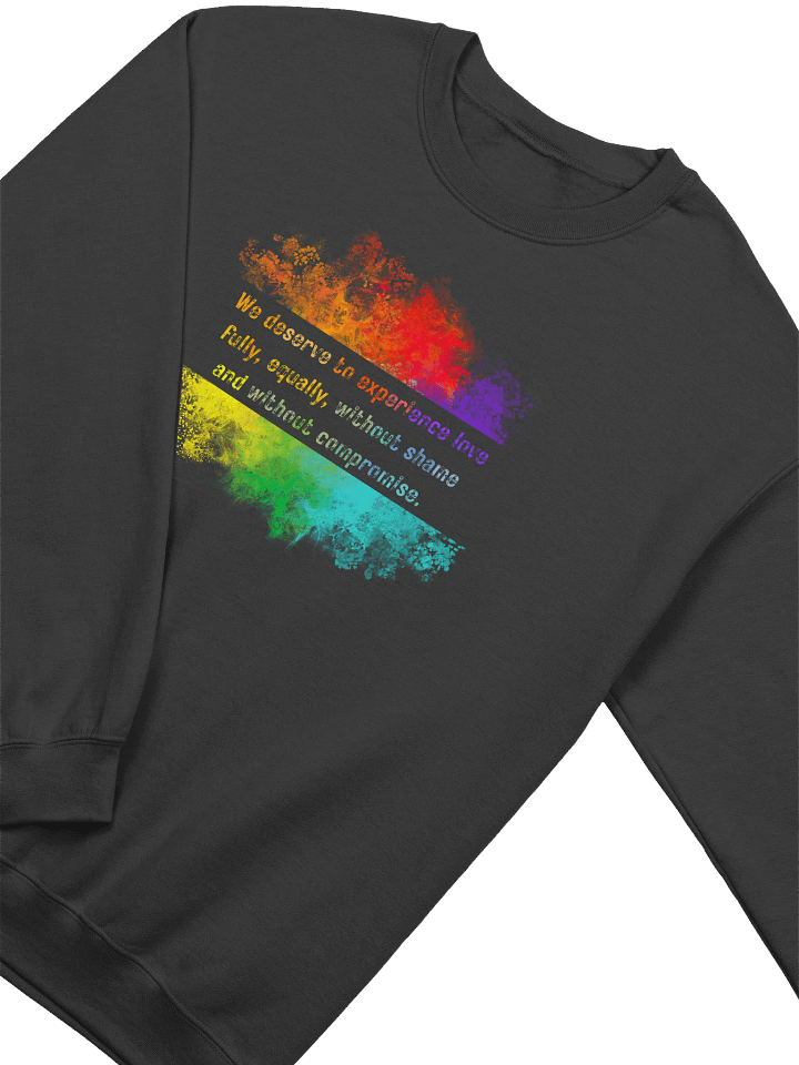 Pride Splash Crewneck Sweatshirt product image (2)