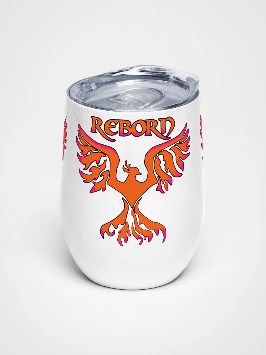 Fire Phoenix Reborn Wine Tumbler product image (1)