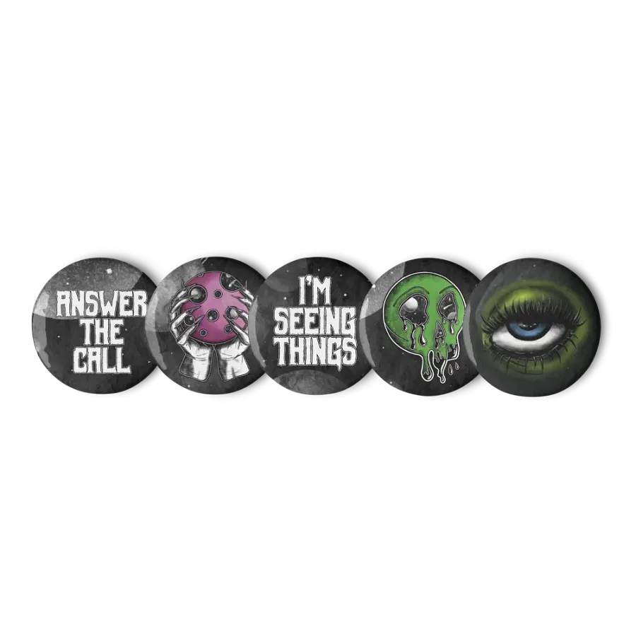 I'm Seeing Things Pin Badge Set product image (1)