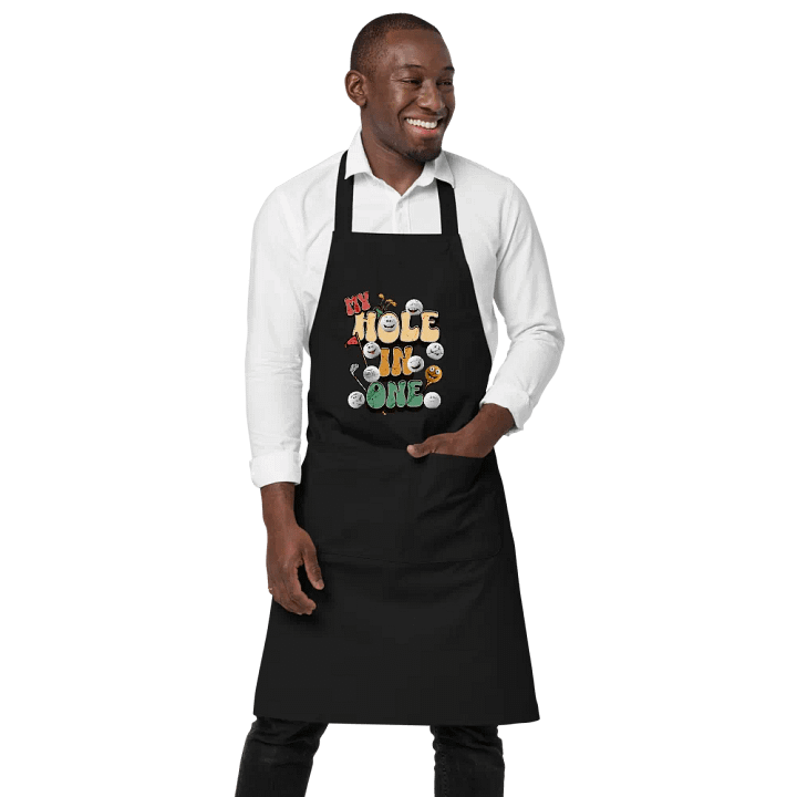 My Hole In One Smiley Golf Delight Apron product image (1)