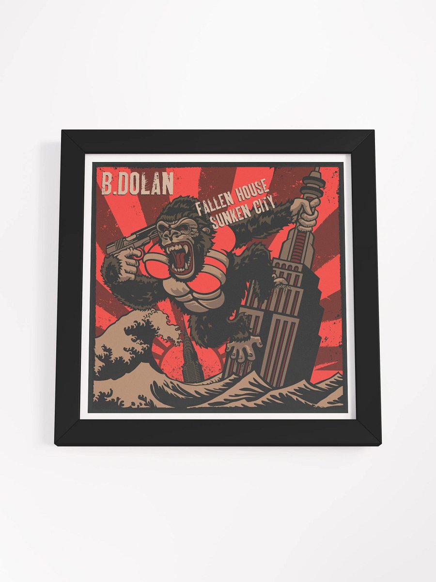 "Fallen House, Sunken City" Framed Art Print product image (4)