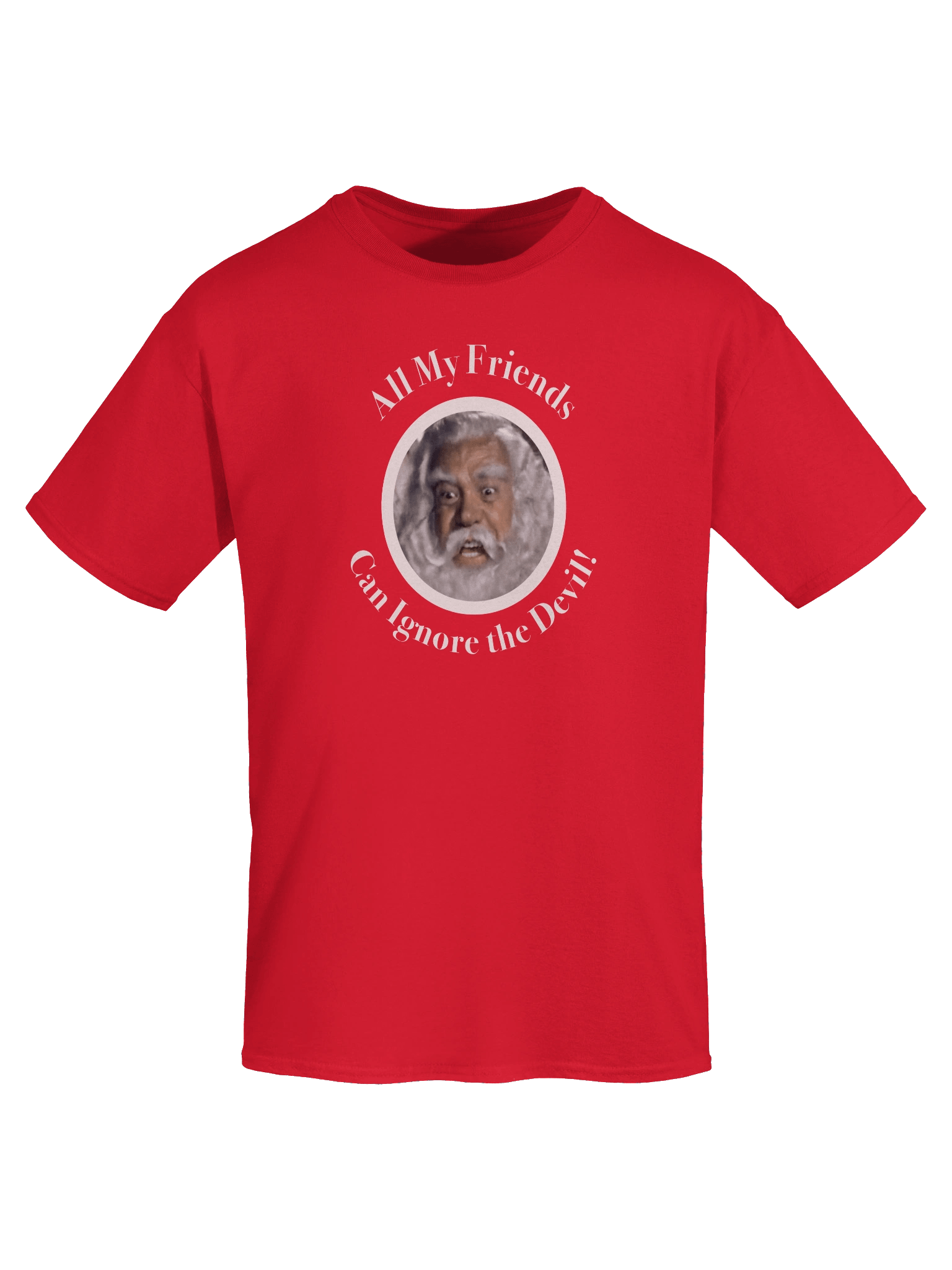 Santa Claus -- All My Friends Can Ignore the Devil Tee product image (7)