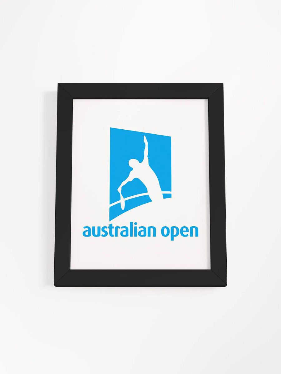 Australian Open Silhouette Framed Poster product image (9)