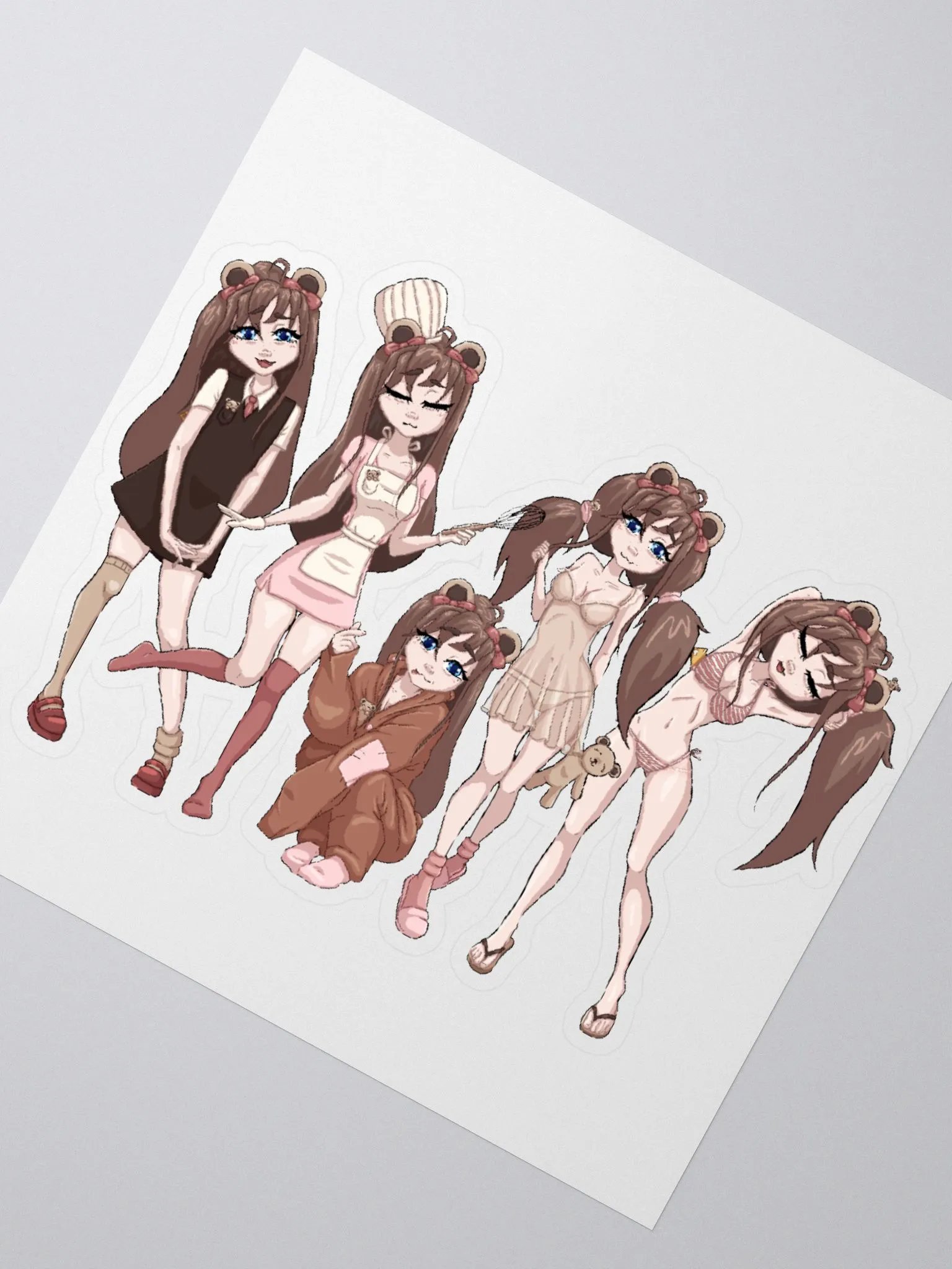 TeddyChan Outfits Sticker product image (2)